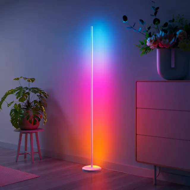 Floor Lamp 1.4M 24W 12V 220-240V - White