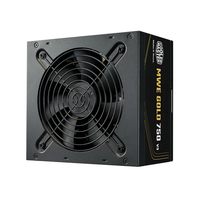MWE Gold V3 750W, ATX 3.1, 120 mm fläkt, 80PLUS Gold