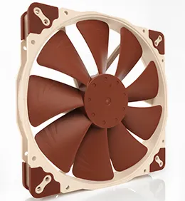 Fläkt 200 mm Noctua NF-A20 FLX, 18.1 dBA, 800 rpm, 86.5 cfm