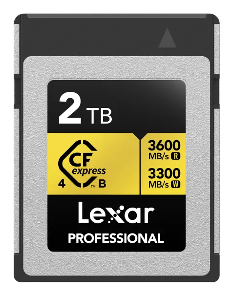 Professional CFexpress 4.0 Pro Gold - 3600MB/s - 2TB