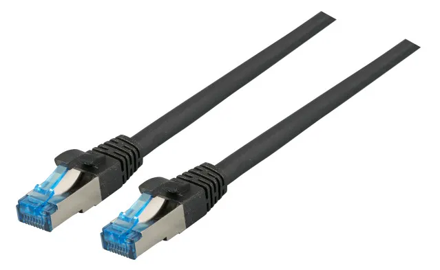 EFB-Elektronik patch cable - 5 m - black - Svart - 5m