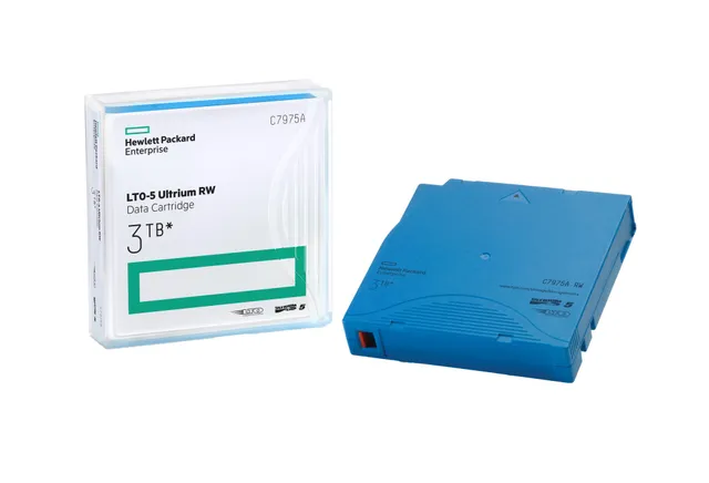 HPE Ultrium RW Data Cartridge - LTO Ultrium 5 - 1.5 TB / 3 TB - ljusblå - för HPE MSL2024, MSL4048, MSL8096, LTO-5 Ultrium, StoreEver MSL4048 LTO-5, M