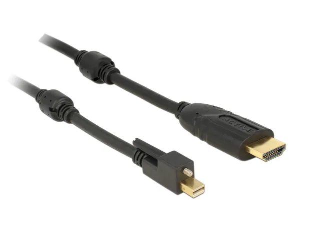- Adapterkabel - Mini DisplayPort hane till