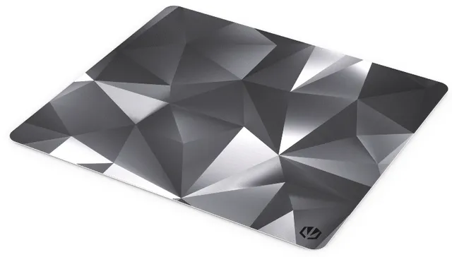 Crystal Black L -pelihiirimatto, 450x400 mm, musta