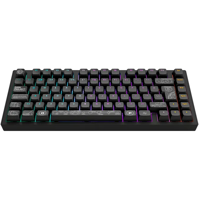 ALU81 Gaming Tangentbord RGB - Terra Nova [g3ms Moonstone] - Svart