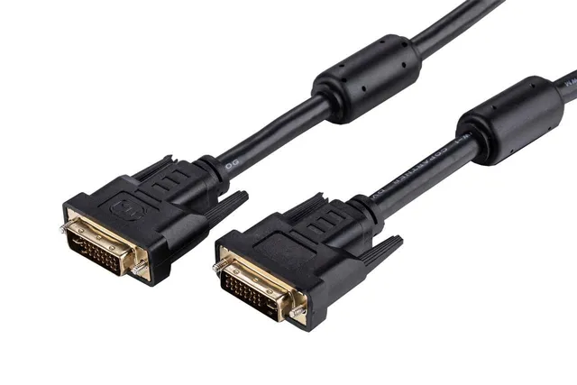 - DVI-kabel - dubbel länk - DVI-D (hane) ti