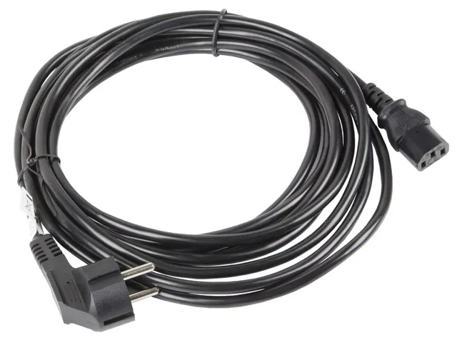 Strömkabel C13 (10 meter) Svart