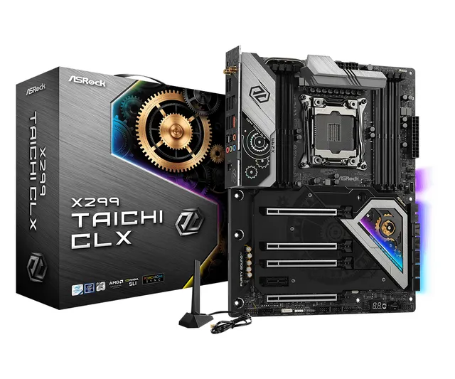 X299 Taichi CLX Moderkort - Intel X299 - Intel LGA2066 - DDR4 RAM - ATX