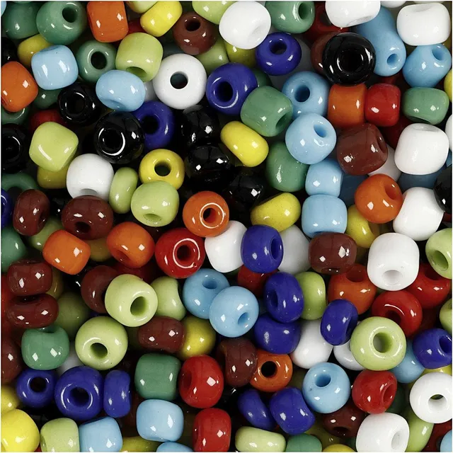 Seed Beads Various Colors 130 grams