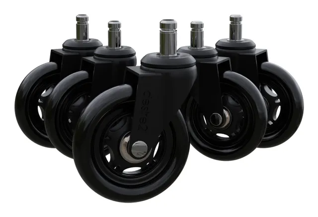 Swivel Castor Wheels Universal Chairs 22mm 5-pack