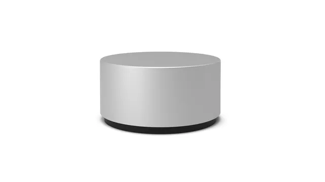 Surface Dial Ergonomisk mus, aluminium