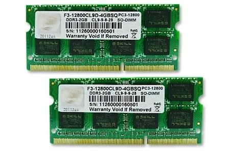 SQ Series - DDR3 - 4 GB : 2 x 2 GB - SO