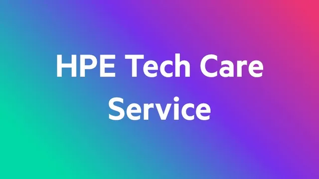 Hewlett Packard Enterprise HPE Pointnext Tech Care Basic Service Post Warranty – utökad service – arbetskostnad och reservdelar – 2 år – på plats – 9x5 - Svarstid: nästa arbetsdag – för artikelnummer: Q1H70B, Q1H70BR (HM5Y1PE)
