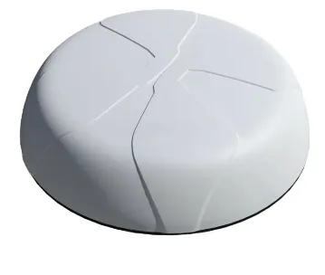 5 in 1 LTE Dome -Wht - Ftd Ext Cbls