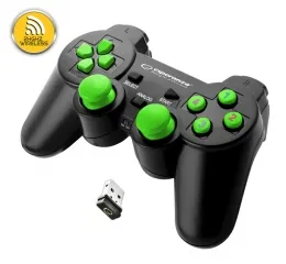 GLADIATOR - Black/Green - Wireless Controller - PC