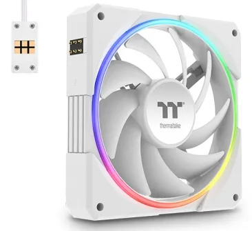 TS120 EX RGB PC Cooling Fan - White (3pack) - Chassi fläkt - 120mm - Vit - 21 dBA