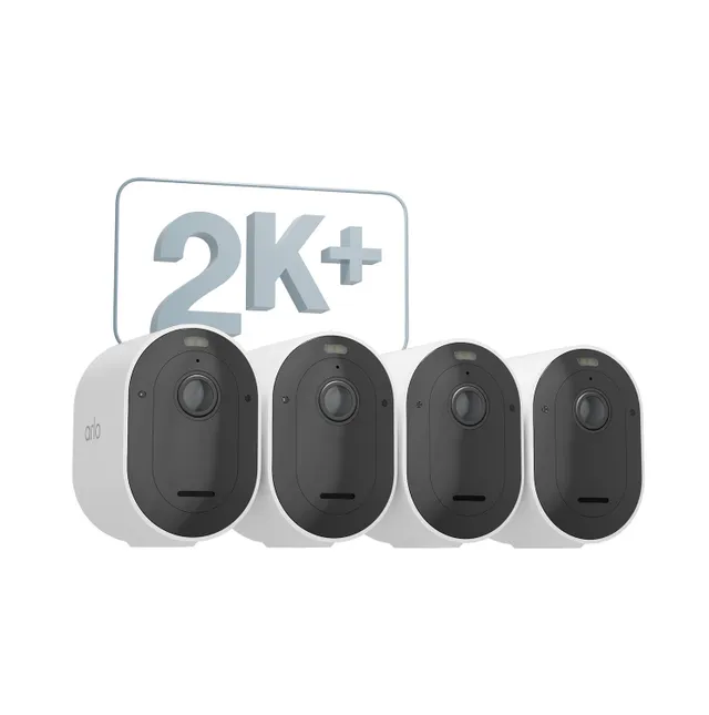 Pro 5 Spotlight – Trådlös övervakningskamera 4-pack