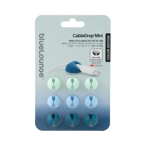CableDrop Mini 9-P Blå
