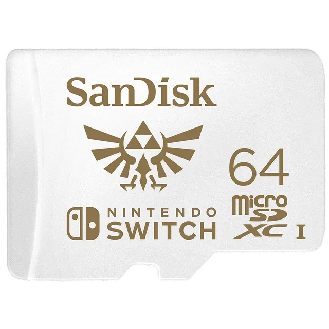 MicroSDXC Nintendo Switch 64GB UHS-I, 100/60