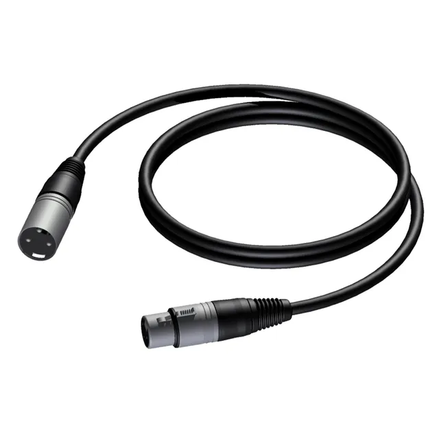 XLR 1 meter med 3 års garanti