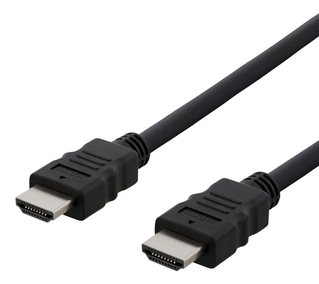 HDMI cable CCS, HDMI High Speed w/Ethernet, FSC, 1,0m, black