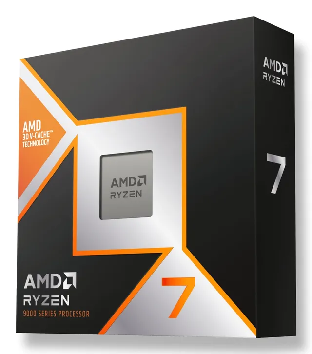 Ryzen 7 9800X3D-processor för AM5-sockel