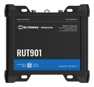 RUT901 Industrial Cellular Router (RUT901000000 / Standard package with EU PSU) - Wireless router LTE