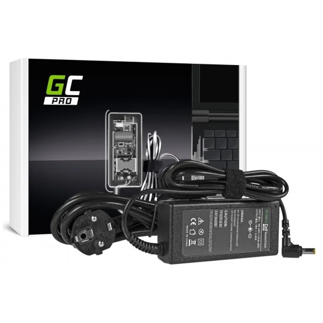Green Cell PRO - Strömadapter - AC - 60 Watt - svart - för Acer Aspire 5741G, 5742, 5742G, E1