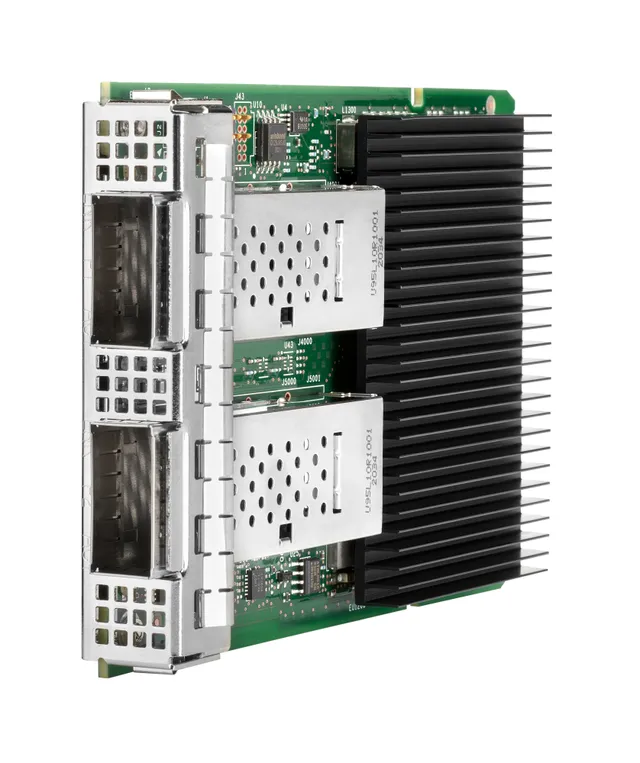 Intel E810-CQDA2 - Nätverksadapter - OCP 3.0 - 100 Gigabit QSFP28 x 2 - för Edgeline e920, ProLiant DL110 Gen10, DL325 Gen10, DL360 Gen10, DL380 Gen10