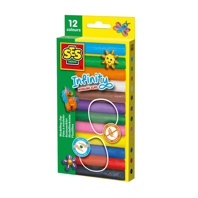 infinity Modeling Clay - 12 Pack (180Gr)