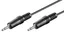 - Audiokabel - mono-ministik han til mono-m