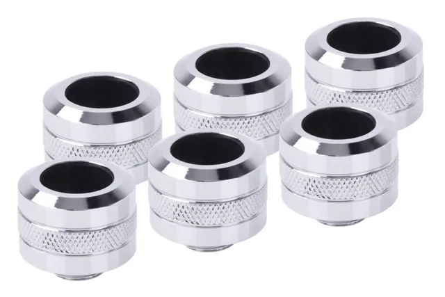 Eiszapfen PRO 16mm HardTube fitting G1/4 - chrome sixpack