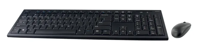 Wireless Keyboard And Mouse (US) - Tastatur & Mus set - Engelska (US) - Svart
