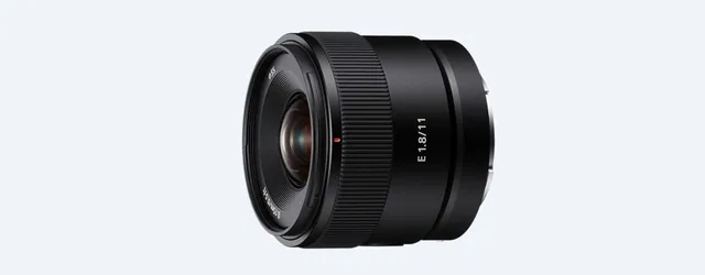 Sony E 11 mm f1,8 lins