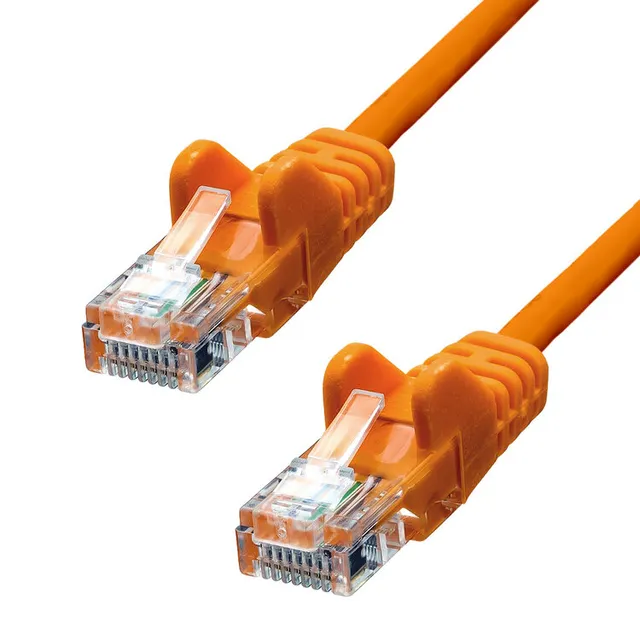 - Patch-kabel - RJ-45 (hane) till RJ-45 (