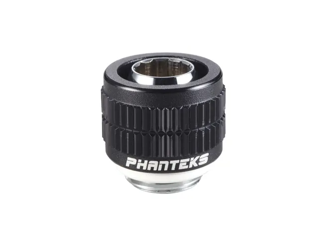 Glacier 13/10mm Soft Tube Fitting (1/2 - 3/8), G1/4 - Inpassning till vätskekylsystem - svart satäng
