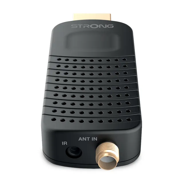 SRT84, Dongel, Svart, DVB-T2, 400 kanaler, HDMI, 102 mm