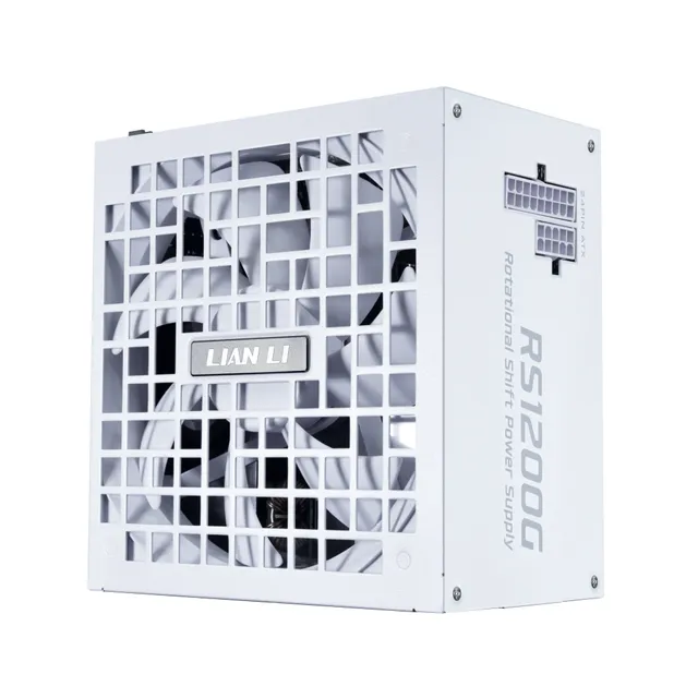 Rotational Shift Gold 1200W Vit med USB-hub