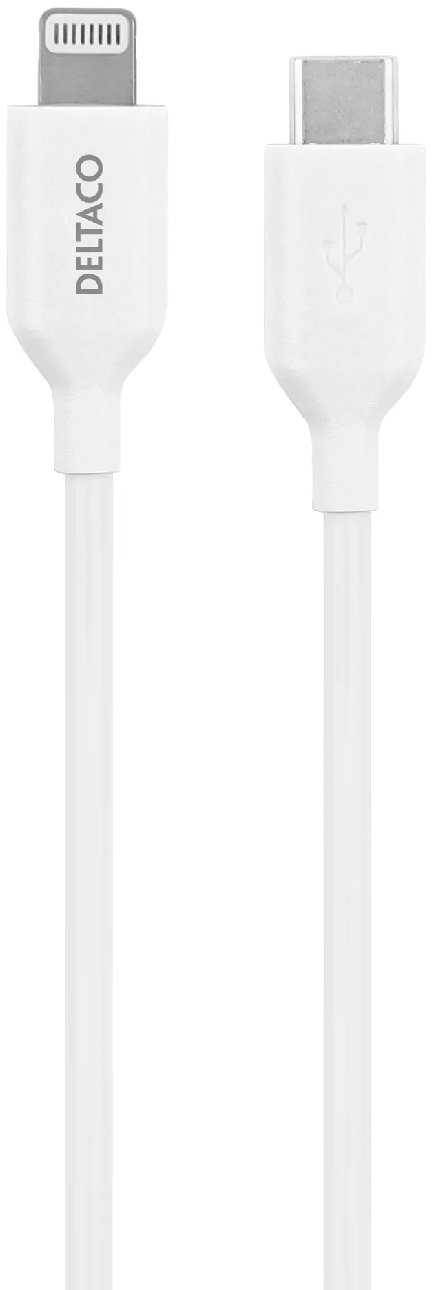 USB-C till Lightning - Ladd/synkkabel 1m - Vit