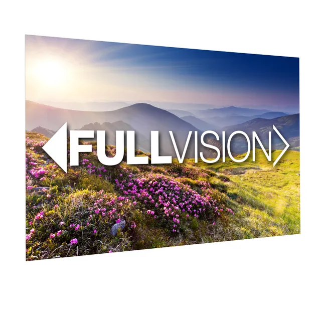 FullVision - Projektorduk - väggmontering - 139" (353 cm) - 16:10 - HD Progressive 1.3