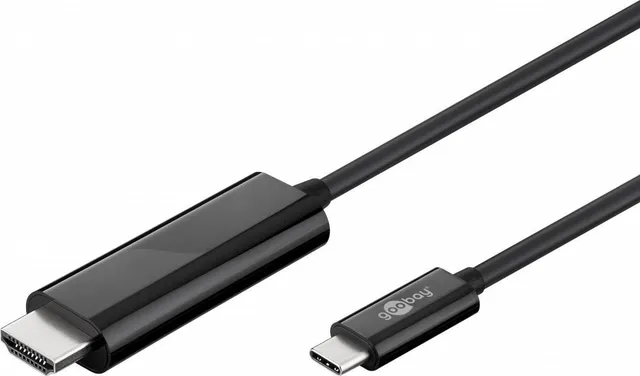 USB-C - HDMI - 1.8m - Black