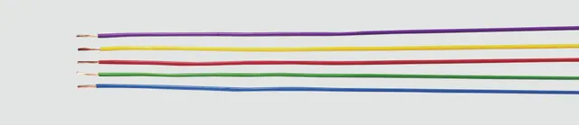H05V-K / 05V-K, Lågspänningskabel, Brun, Polyvinylklorid (PVC), 2,5 mm, Koppar, 0.5 mm ²