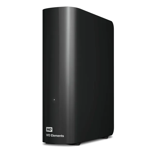 WD Elements Desktop WDBWLG0180HBK - Hårddisk - 18 TB - extern (desktop) - USB 3.0 - svart