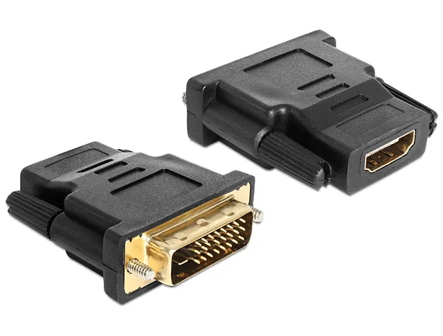 Adapter DVI 24+1 pin male > HDMI female