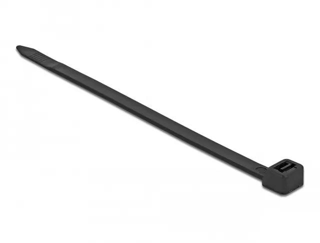 - Kabelsamlare - 55 cm - svart (paket om 10)