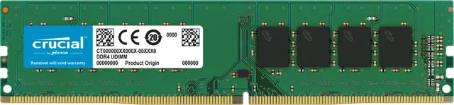 DDR4 - modul - 32 GB - DIMM 288-pin - 3200 MT/s / PC4-25600 - CL22 - 1.2 V - ej buffrad - icke ECC