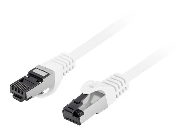 CAT 8.1 Nätverkskabel S/FTP LSZH - Vit - 5m