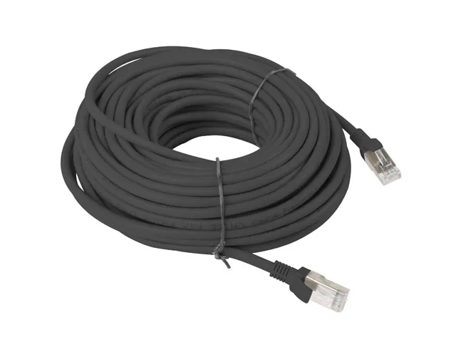 Cat6 UTP Nätverkskabel 20 Meter Svart