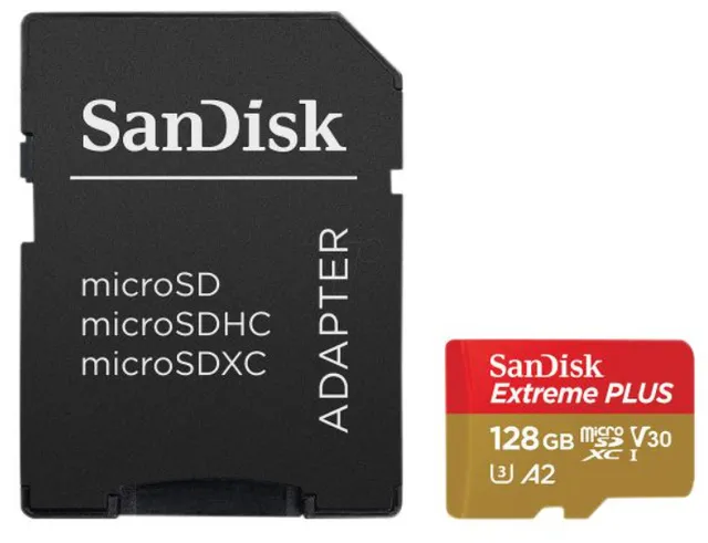 Extreme Plus Micro-SD-kort 128 GB