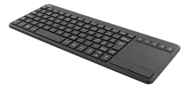 trådlöst minitangentbord med touchpad